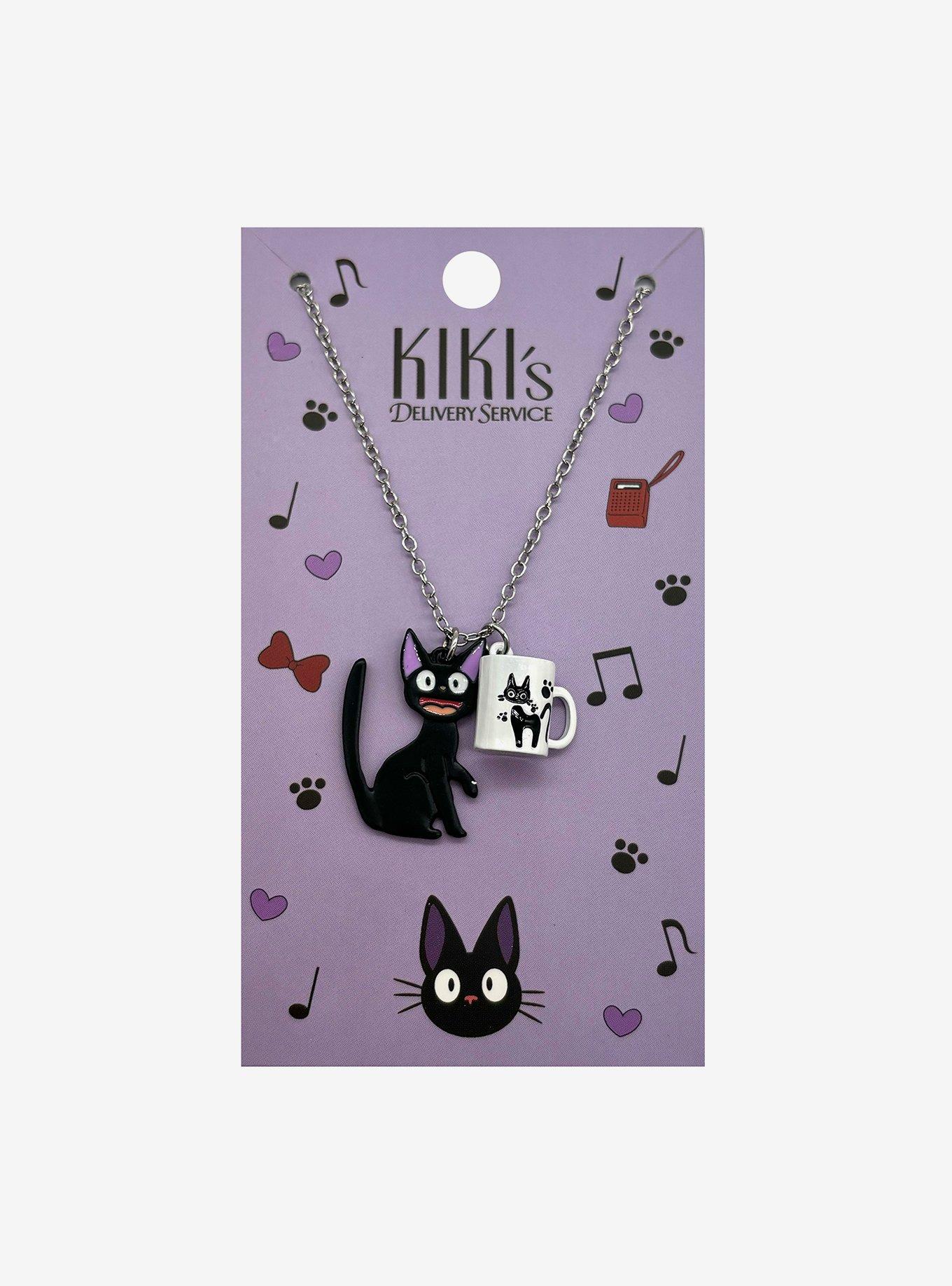 Studio Ghibli® Kiki's Delivery Service Jiji Mug Necklace, , hi-res