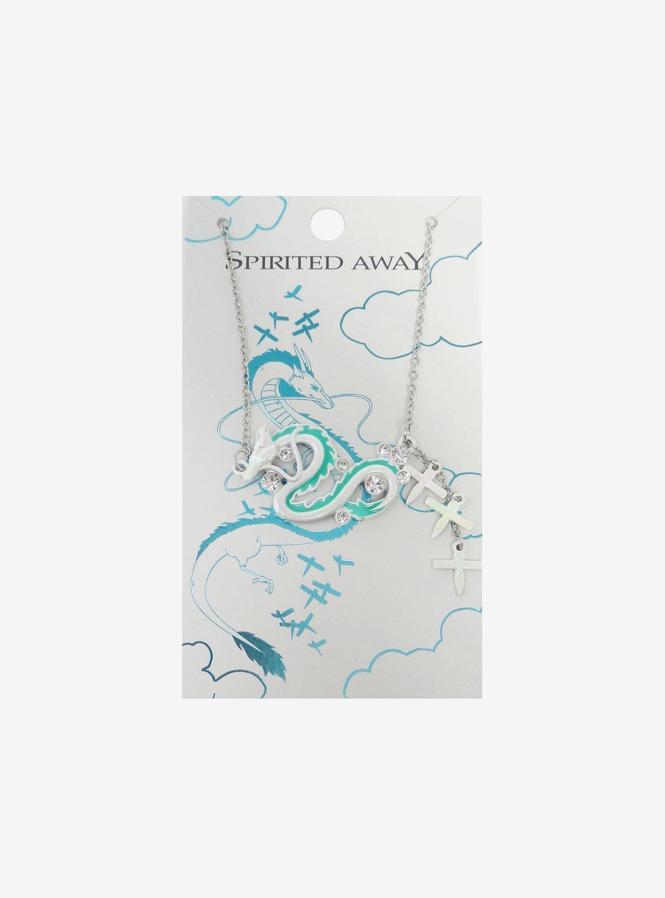 Studio Ghibli® Spirited Away Haku Flying Pendant Necklace, , hi-res