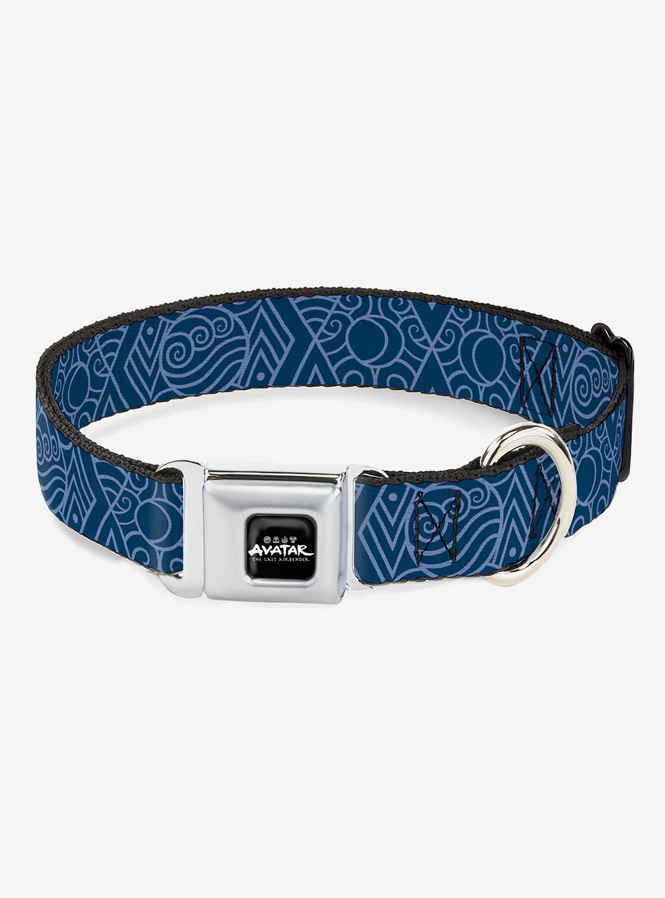 Avatar: The Last Airbender Water Element Symbol Seatbelt Buckle Dog Collar, , hi-res