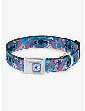 Disney Lilo & Stitch Flip Expressions Close Up Seatbelt Buckle Dog Collar, , hi-res