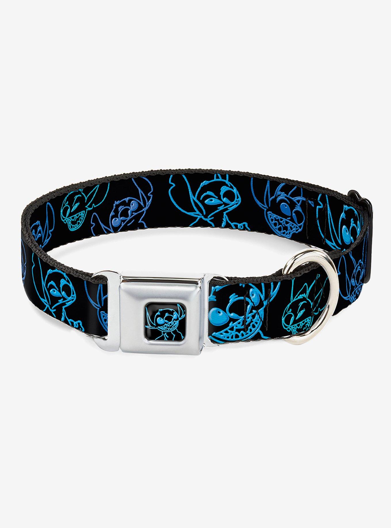 Disney Lilo Stitch Electric Stitch Poses Seatbelt Buckle Dog Collar Hot Topic