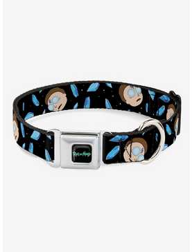 Rick and Morty Death Crystals Morty Expression Seatbelt Buckle Dog Collar, , hi-res
