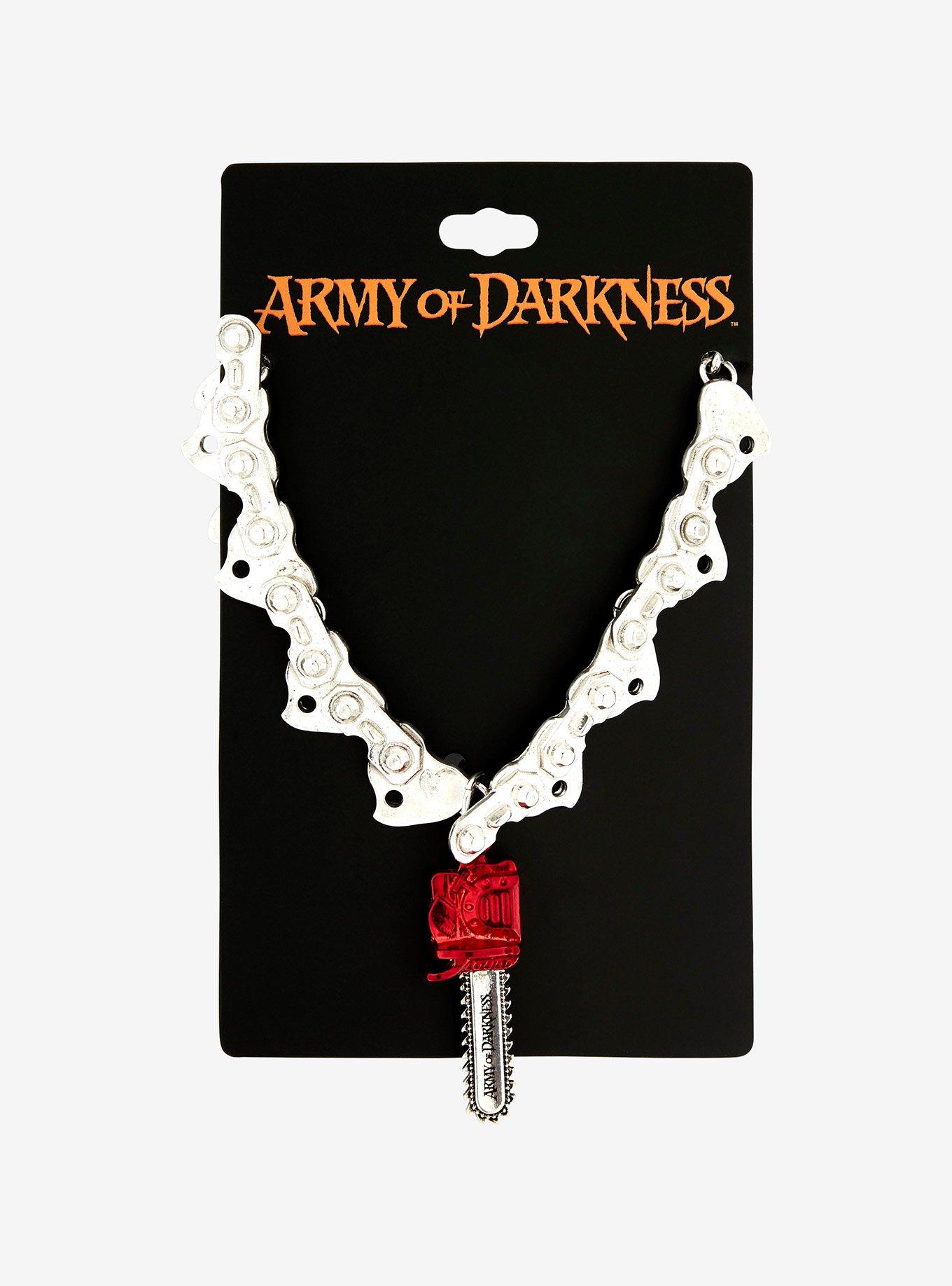 Army Of Darkness Chainsaw Necklace | Hot Topic