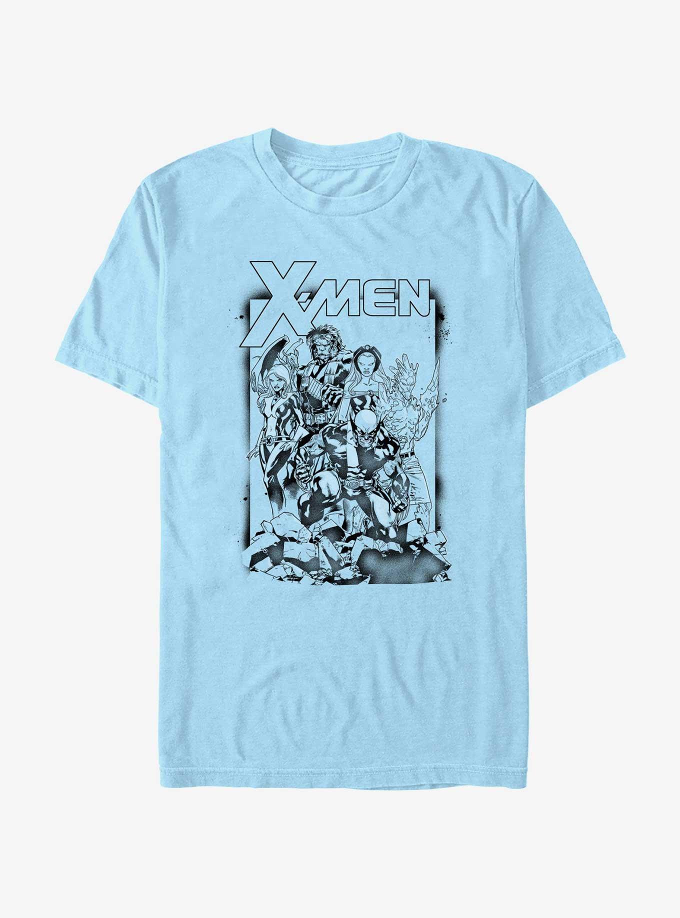 X-Men X Electrified T-Shirt, LT BLUE, hi-res