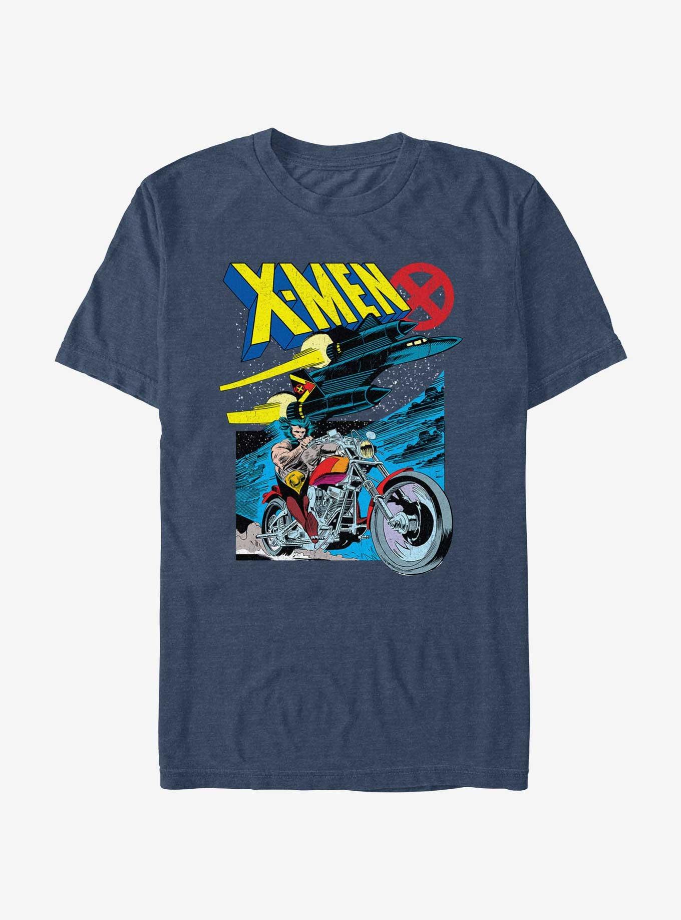 X-Men Jet Wolverine Bike T-Shirt, , hi-res