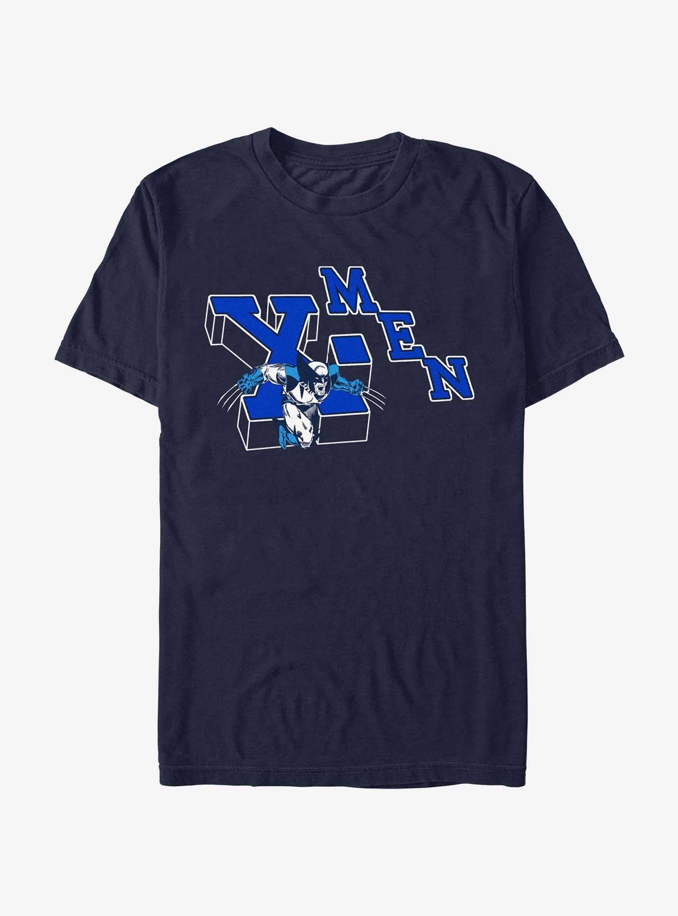 Marvel X-Men Wolverine Collegiate T-Shirt