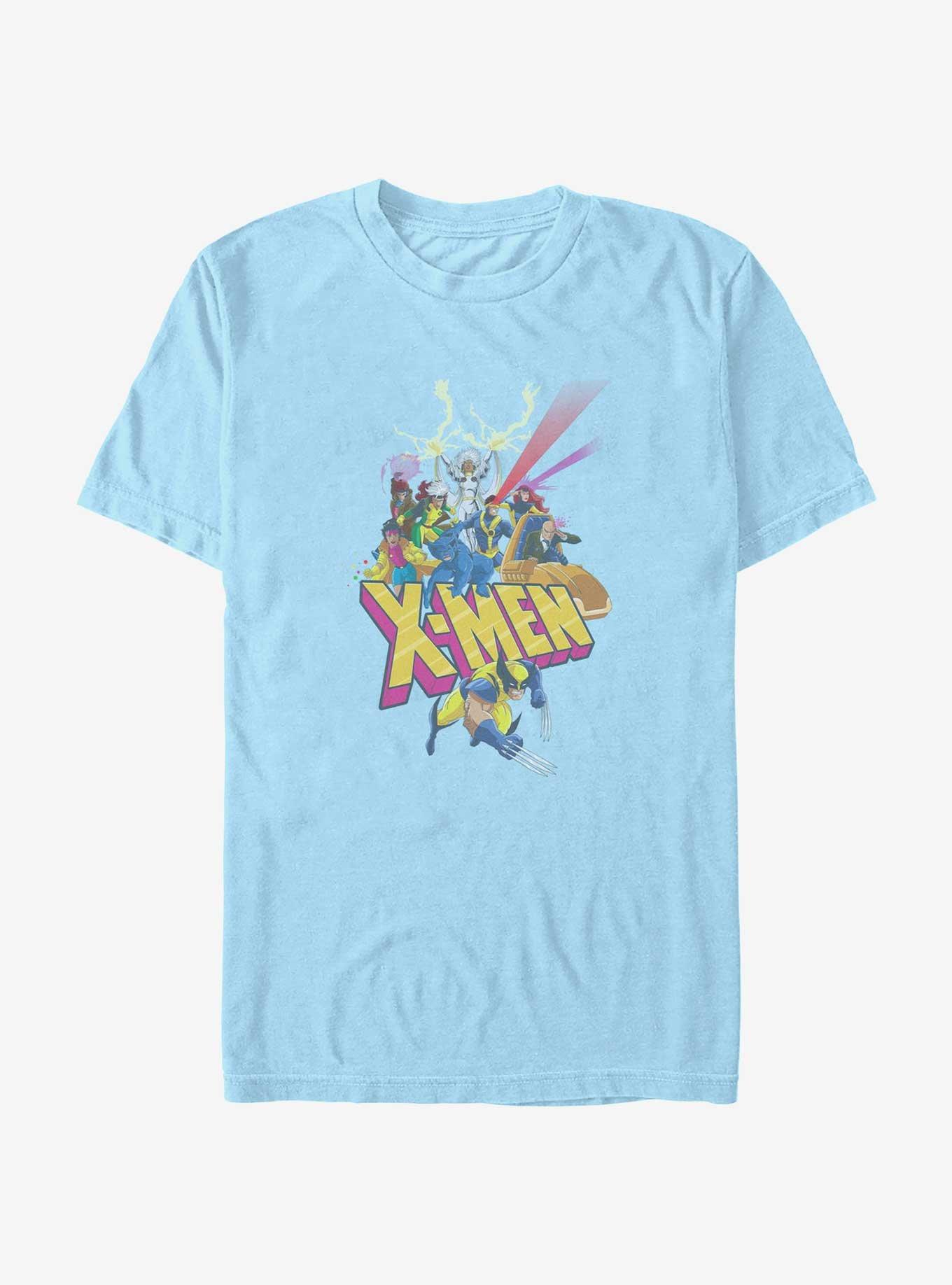 X-Men All Our Power T-Shirt, LT BLUE, hi-res