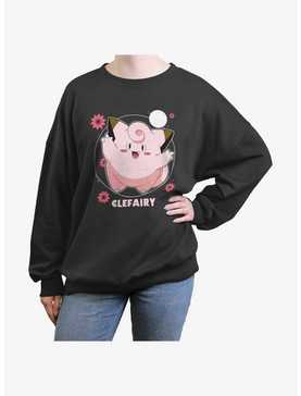Pokemon Clefairy Dance Girls Oversized Sweatshirt, , hi-res