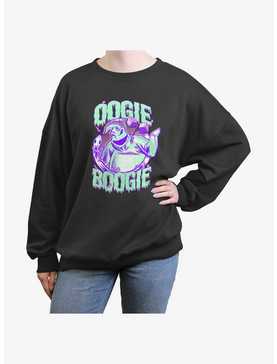 Disney Nightmare Before Christmas Oogie Boogie Girls Oversized Sweatshirt, , hi-res