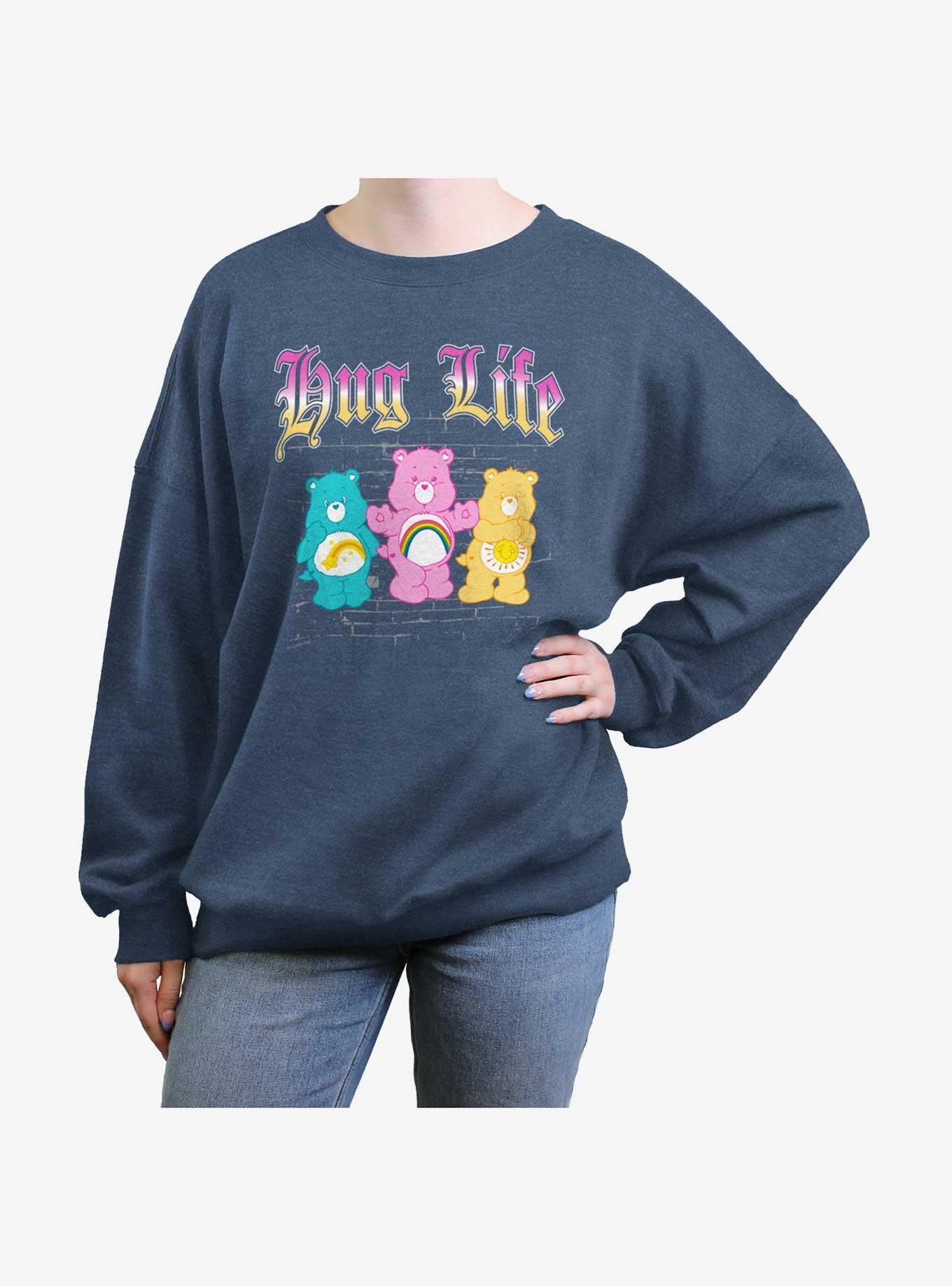 Care Bears Care Bears Hug Life Girls Oversized Sweatshirt, , hi-res