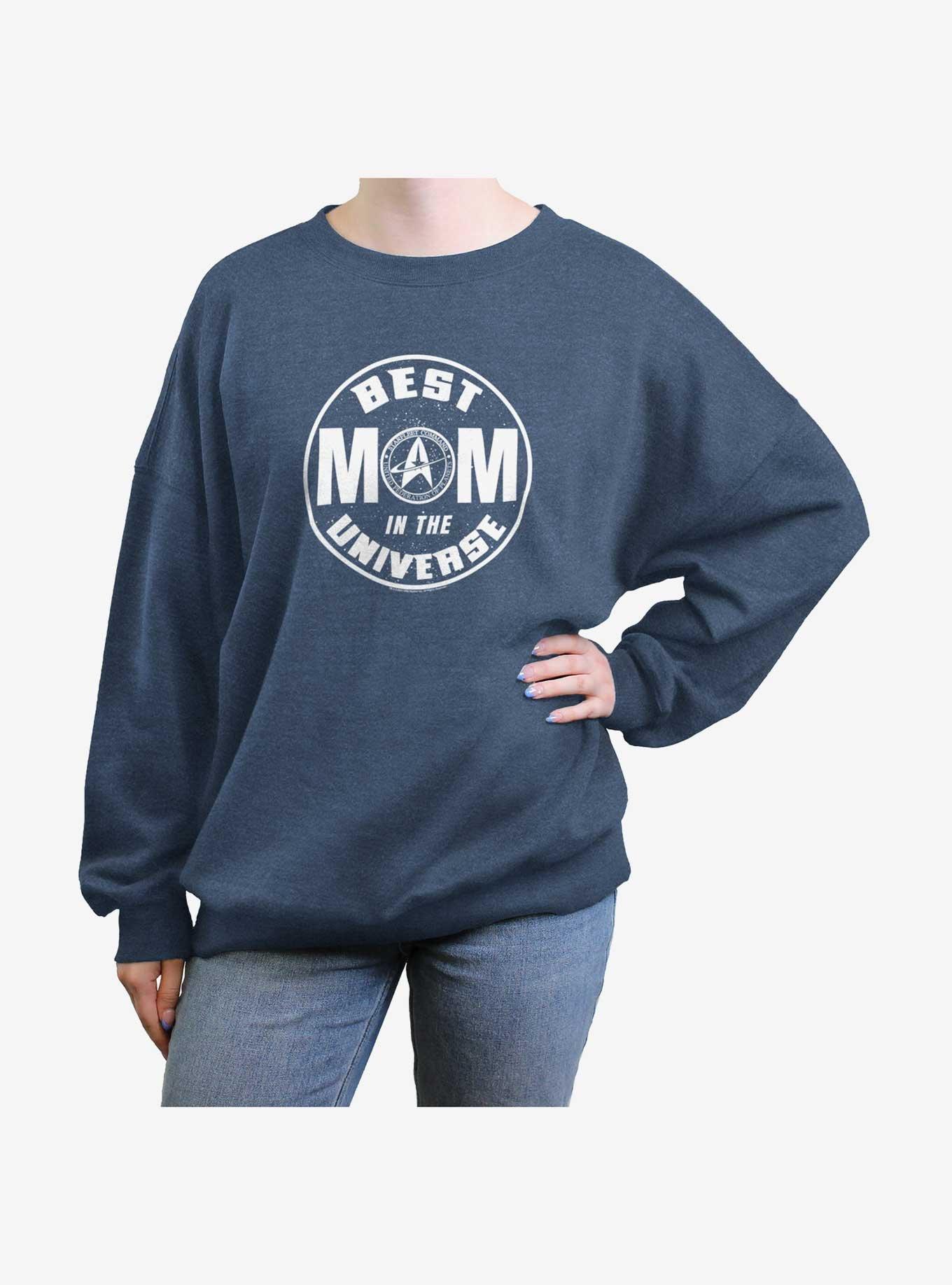 Star Trek Best Mom Girls Oversized Sweatshirt, , hi-res