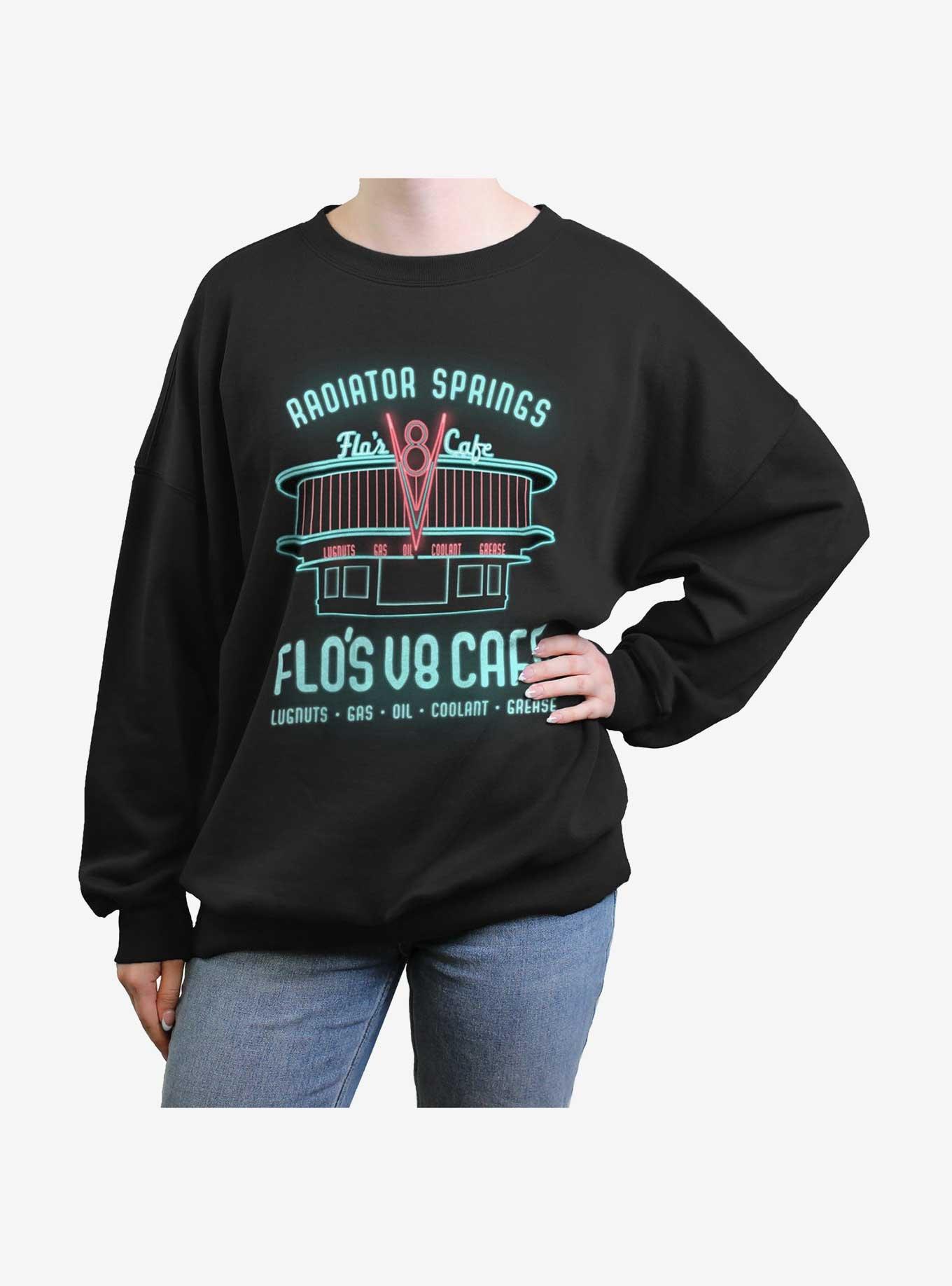 Disney Pixar Cars Flo's Cafe Girls Oversized Sweatshirt, , hi-res