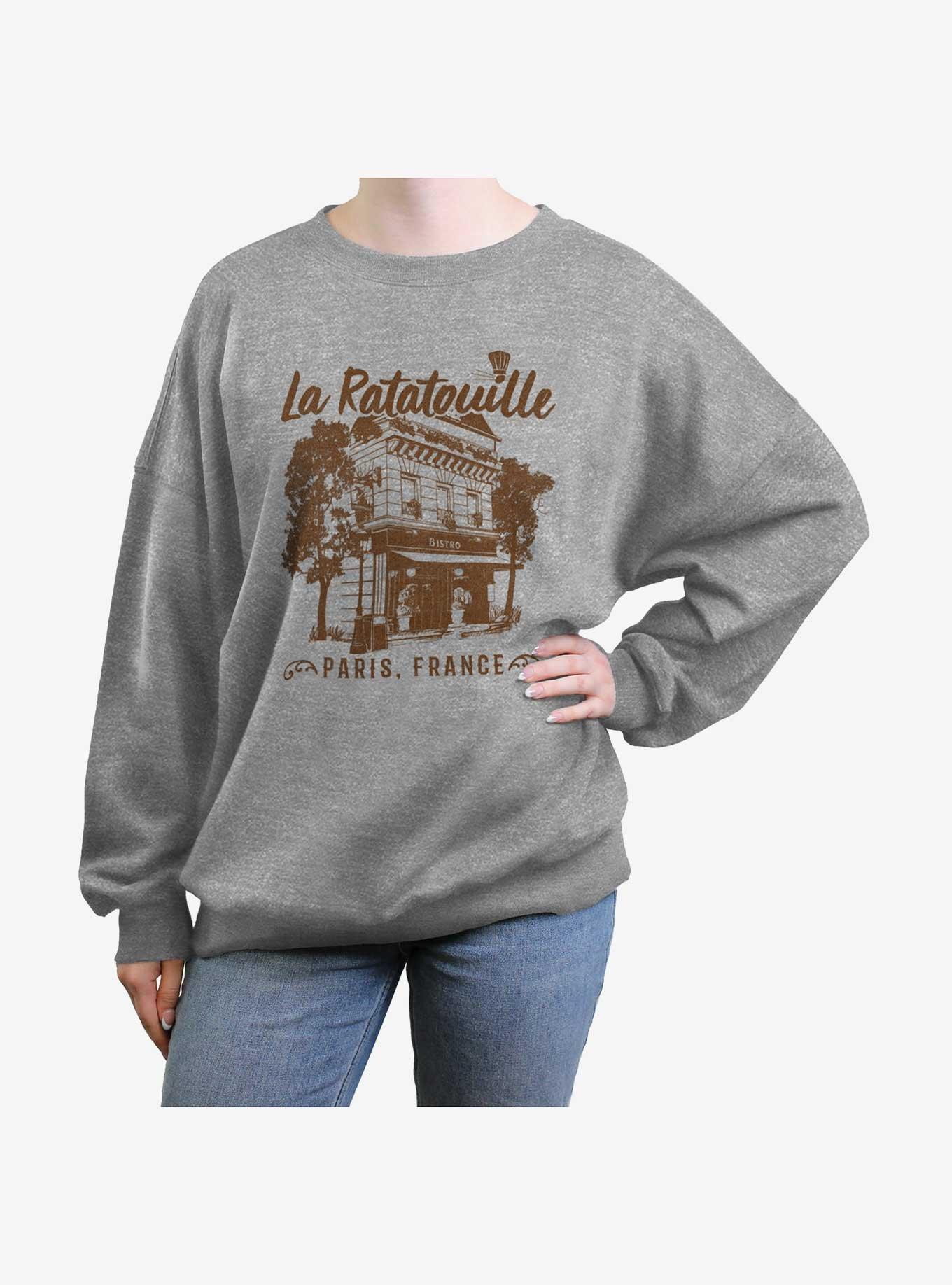 Disney Ratatouille Bistro Girls Oversized Sweatshirt, , hi-res