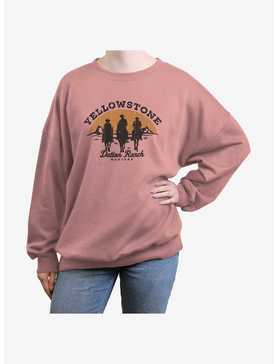 Yellowstone Sun Dutton Ranch Womens Oversized Sweatshirt, , hi-res