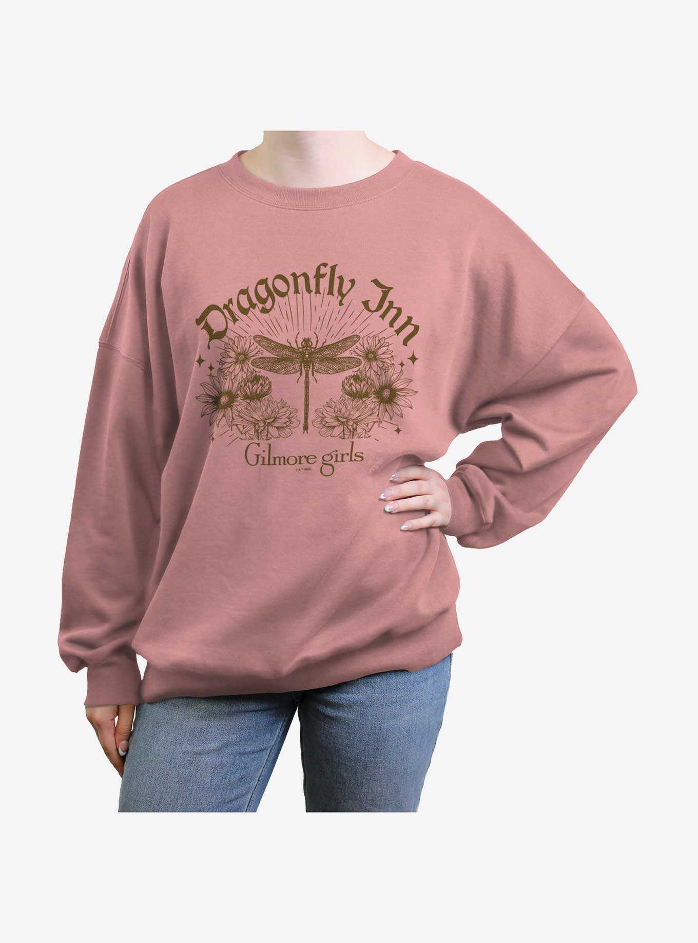 Gilmore Girls Dragonfly Inn Antique Womens Oversized Sweatshirt, , hi-res