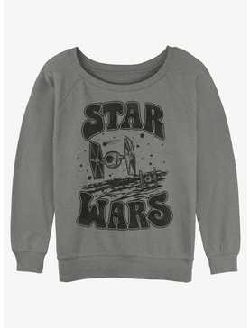 Star Wars Tie Fighter Girls Slouchy Sweatshirt, , hi-res