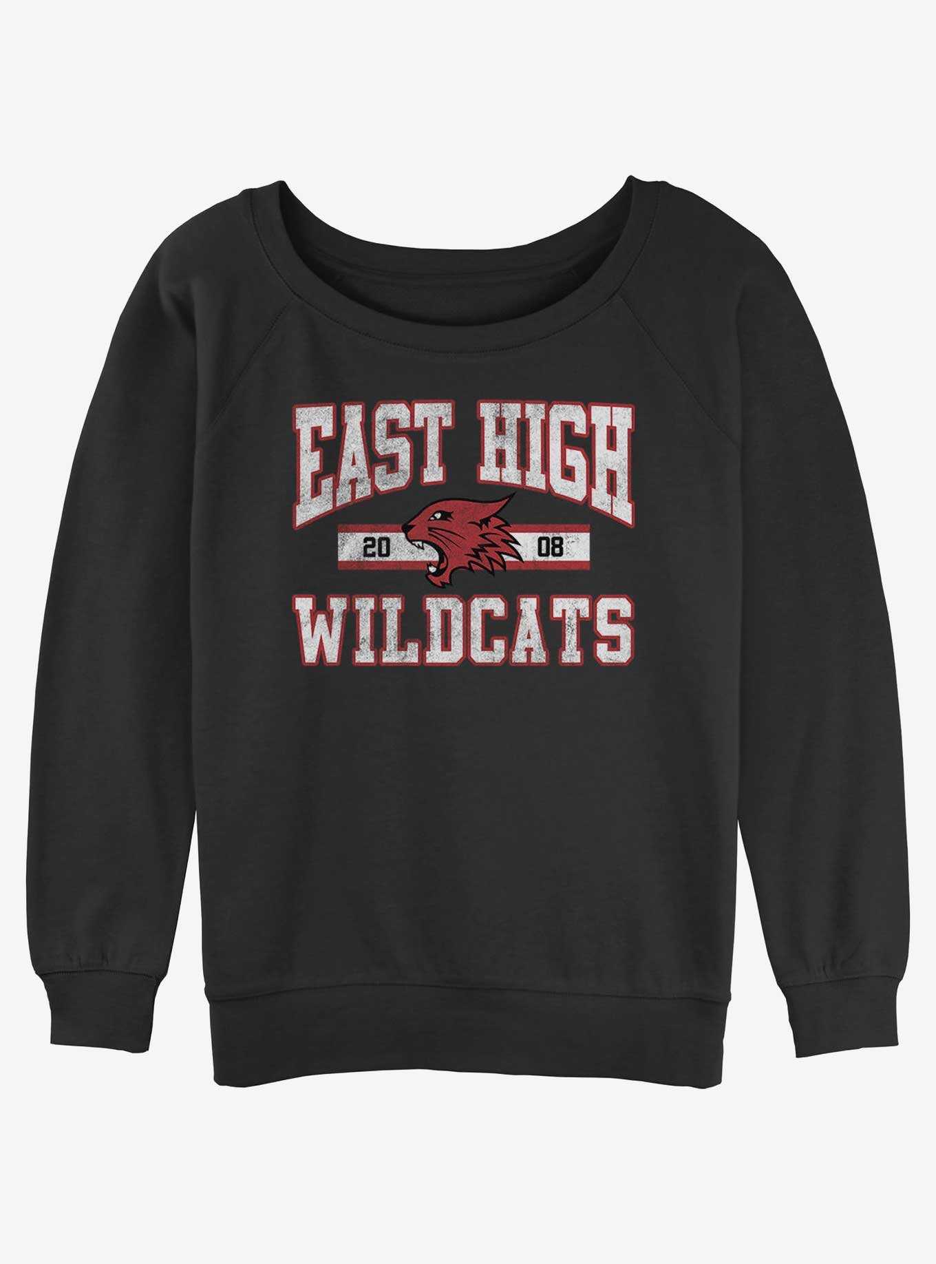 Disney High School Musical East High Wildcats Girls Slouchy Sweatshirt, , hi-res