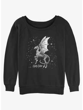 Harry Potter Thestral Moon Girls Slouchy Sweatshirt, , hi-res