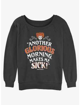 Disney Hocus Pocus Another Glorious Morning Girls Slouchy Sweatshirt, , hi-res