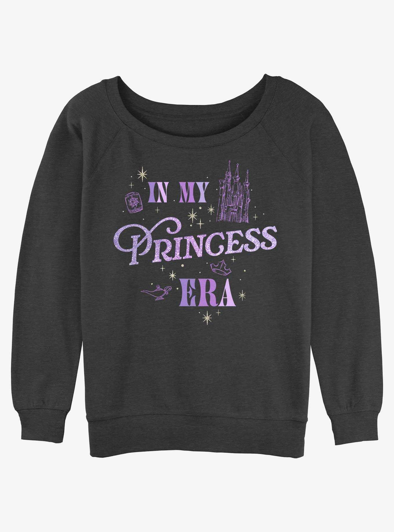 Disney Princesses In My Princess Era Girls Slouchy Sweatshirt, , hi-res