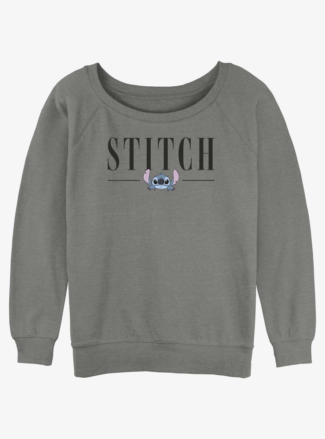 Disney Lilo & Stitch Name Girls Slouchy Sweatshirt, , hi-res
