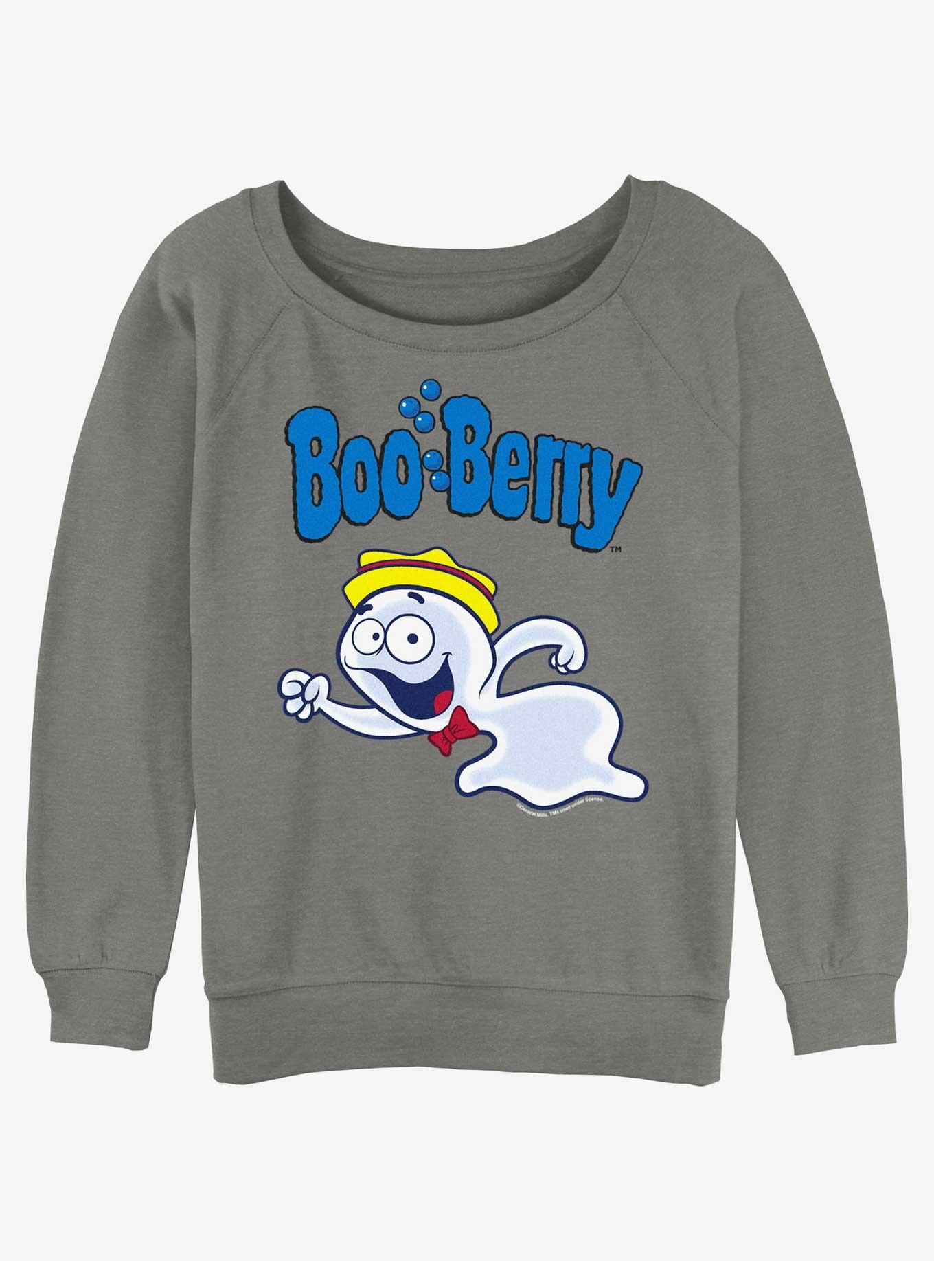 Boo Berries Happy Berry Womens Slouchy Sweatshirt, , hi-res