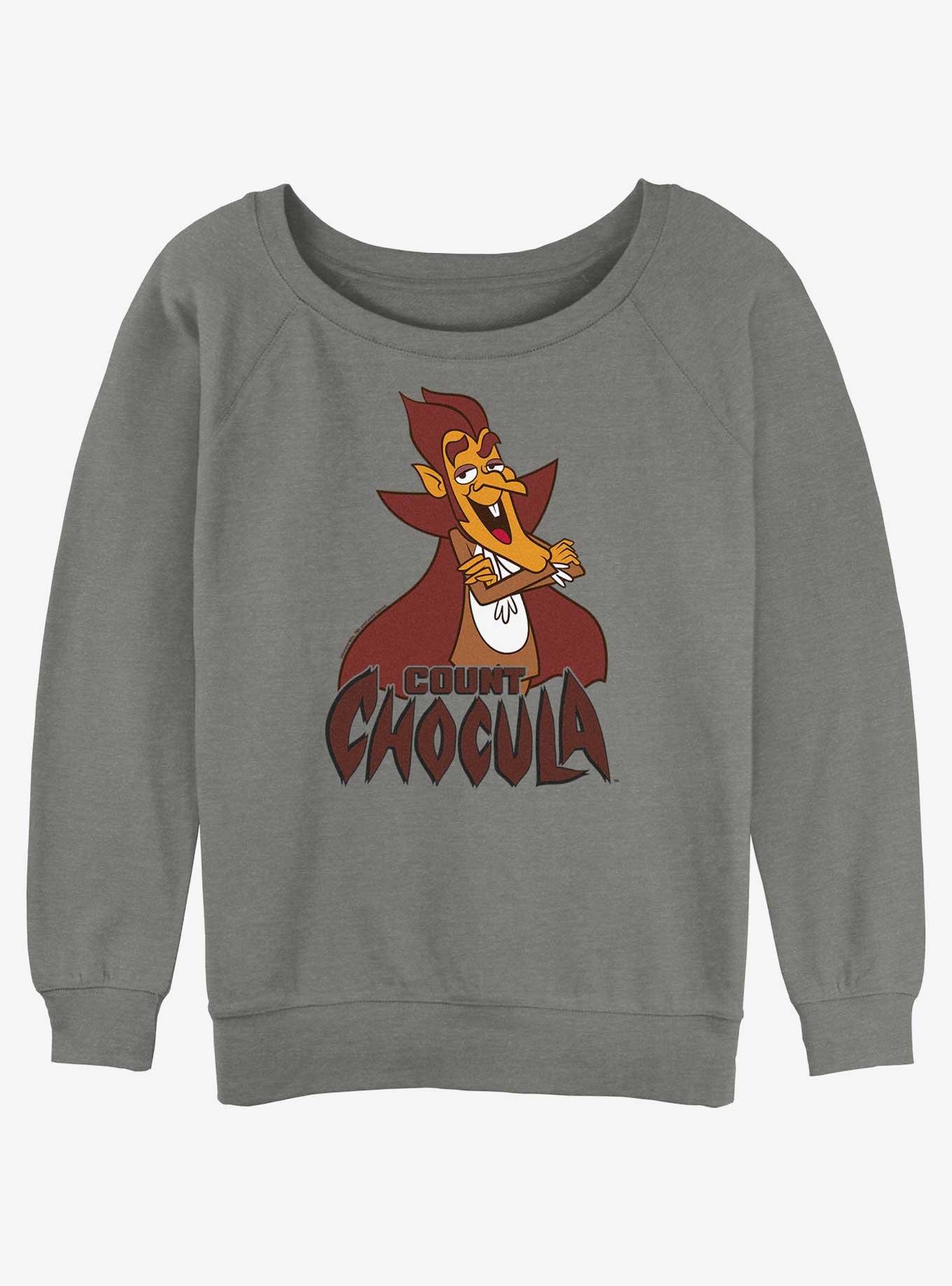 Count Chocula Name Womens Slouchy Sweatshirt, , hi-res