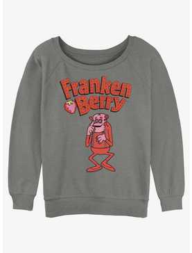 Franken Berry Portrait Womens Slouchy Sweatshirt, , hi-res