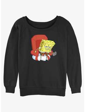 SpongeBob SquarePants Imma Head Out Womens Slouchy Sweatshirt, , hi-res