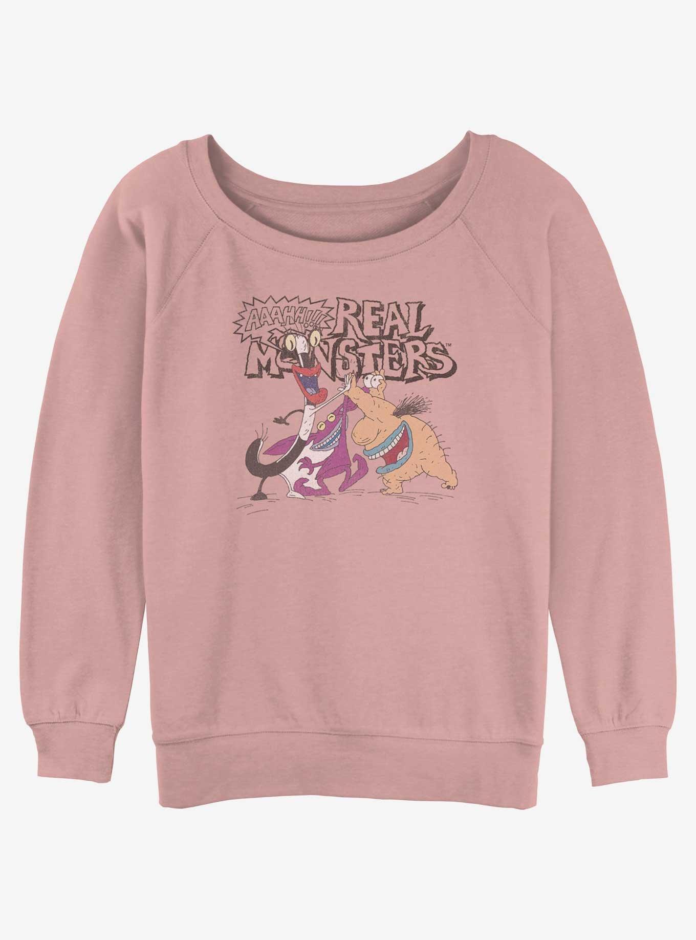 Aaahh! Real Monsters Group Womens Slouchy Sweatshirt, , hi-res