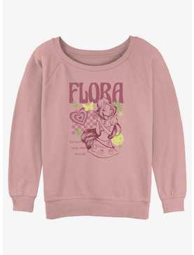 Winx Club Flora Womens Slouchy Sweatshirt, , hi-res