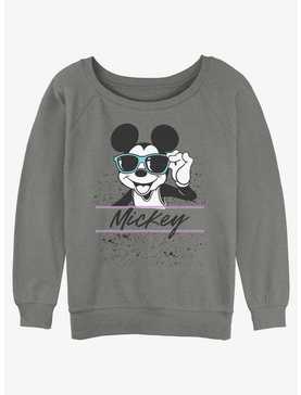 Disney Mickey Mouse 90s Cool Mickey Womens Slouchy Sweatshirt, , hi-res