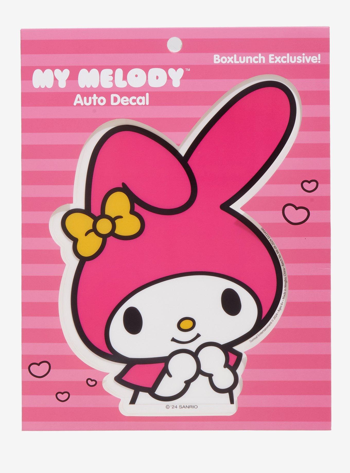 Sanrio My Melody Smiling Auto Decal - BoxLunch Exclusive, , hi-res