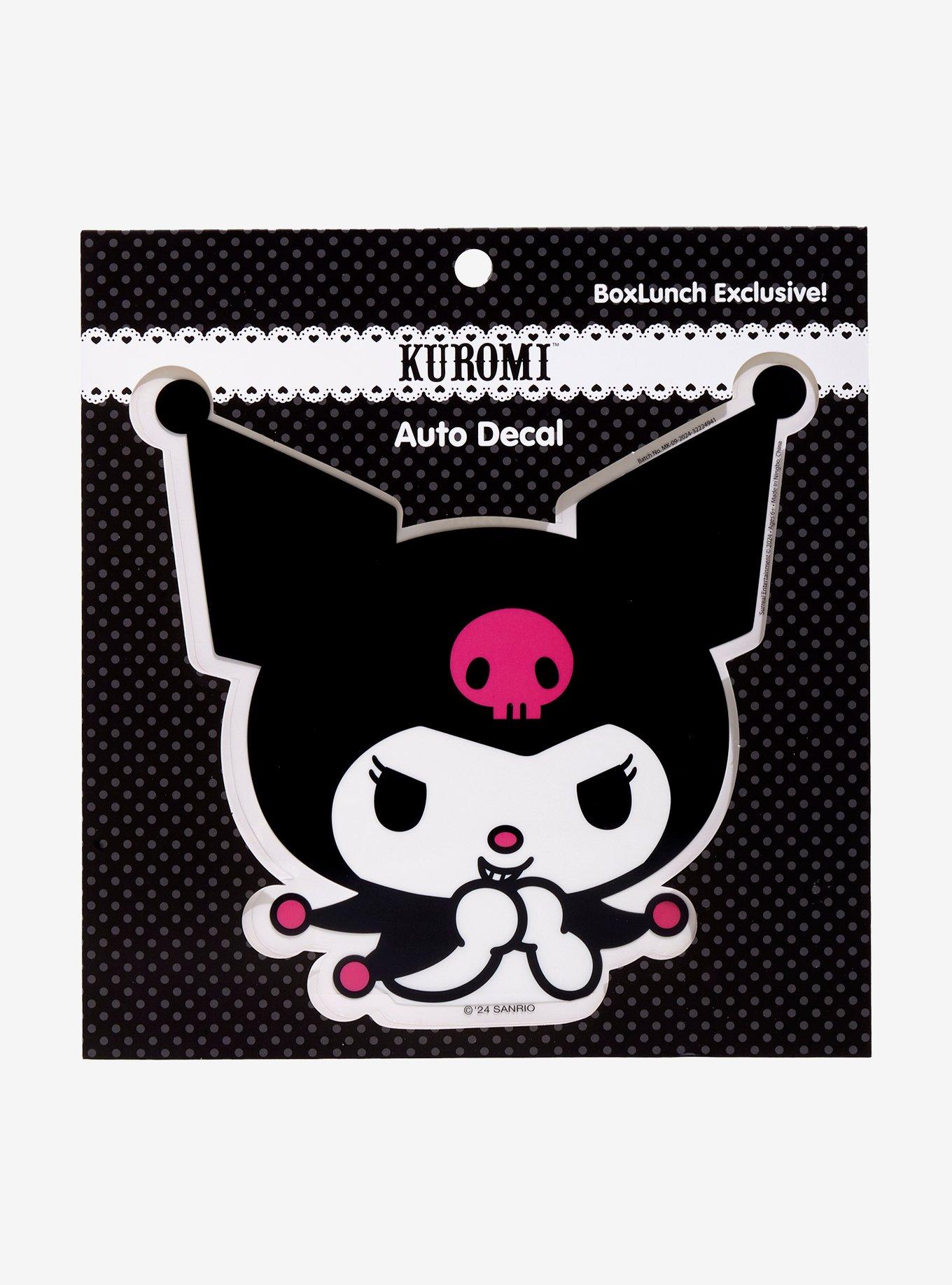 Sanrio Kuromi Smiling Auto Decal - BoxLunch Exclusive, , hi-res