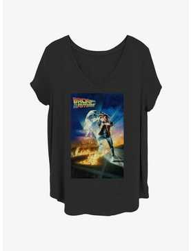 Back to the Future Classic Poster Girls T-Shirt Plus Size, , hi-res
