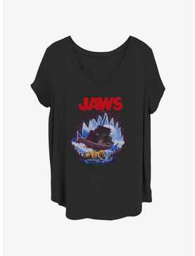 Jaws Deep Sea Terror Girls T-Shirt Plus Size, , hi-res