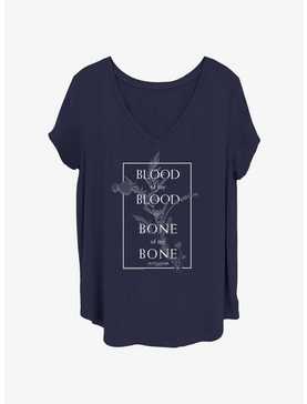 Outlander Thistle Blood Of My Blood Bone Of My Bone Girls T-Shirt Plus Size, , hi-res
