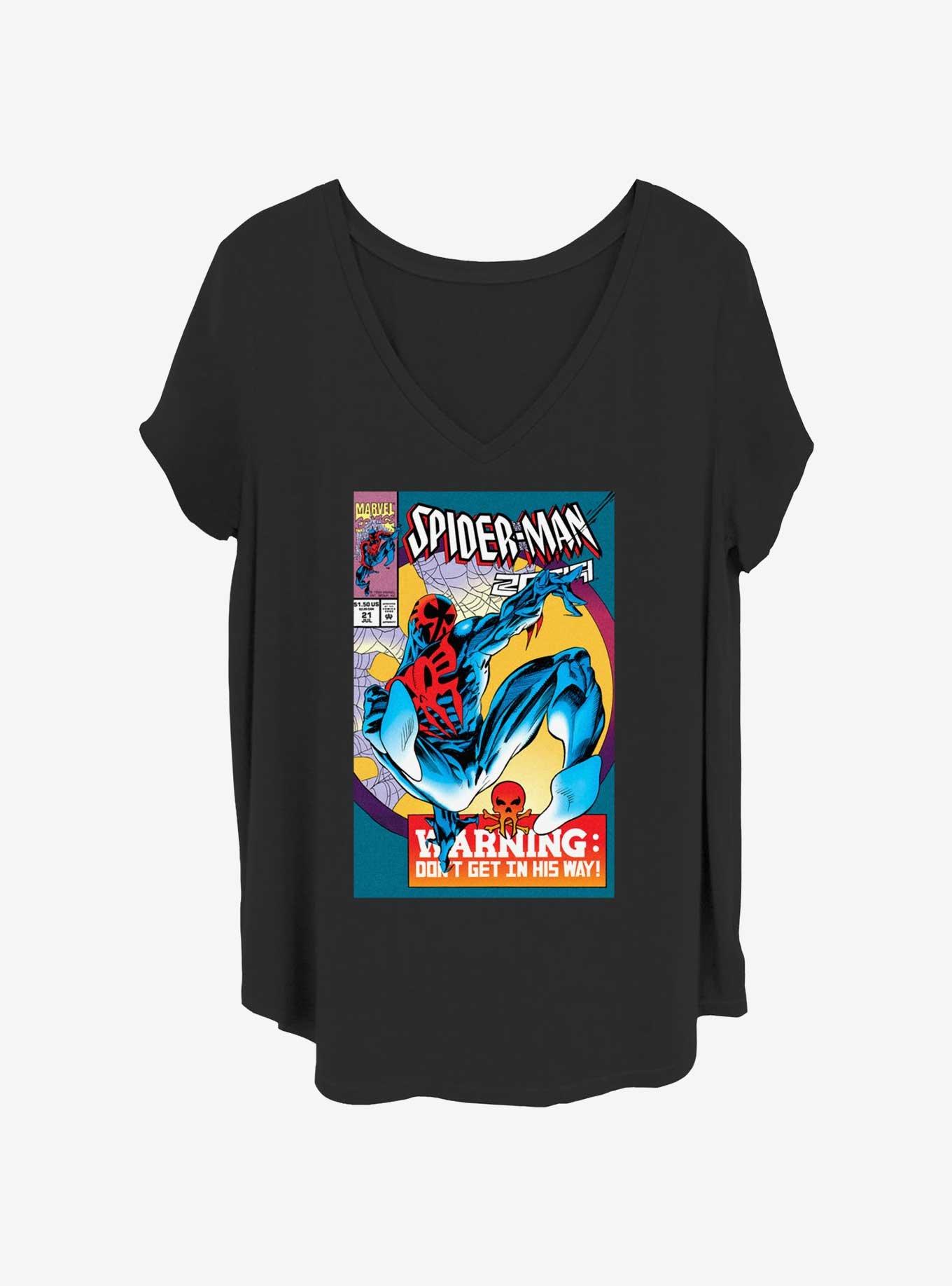 Marvel Spider-Man O'Hara 2099 Comic Girls T-Shirt Plus Size, BLACK, hi-res