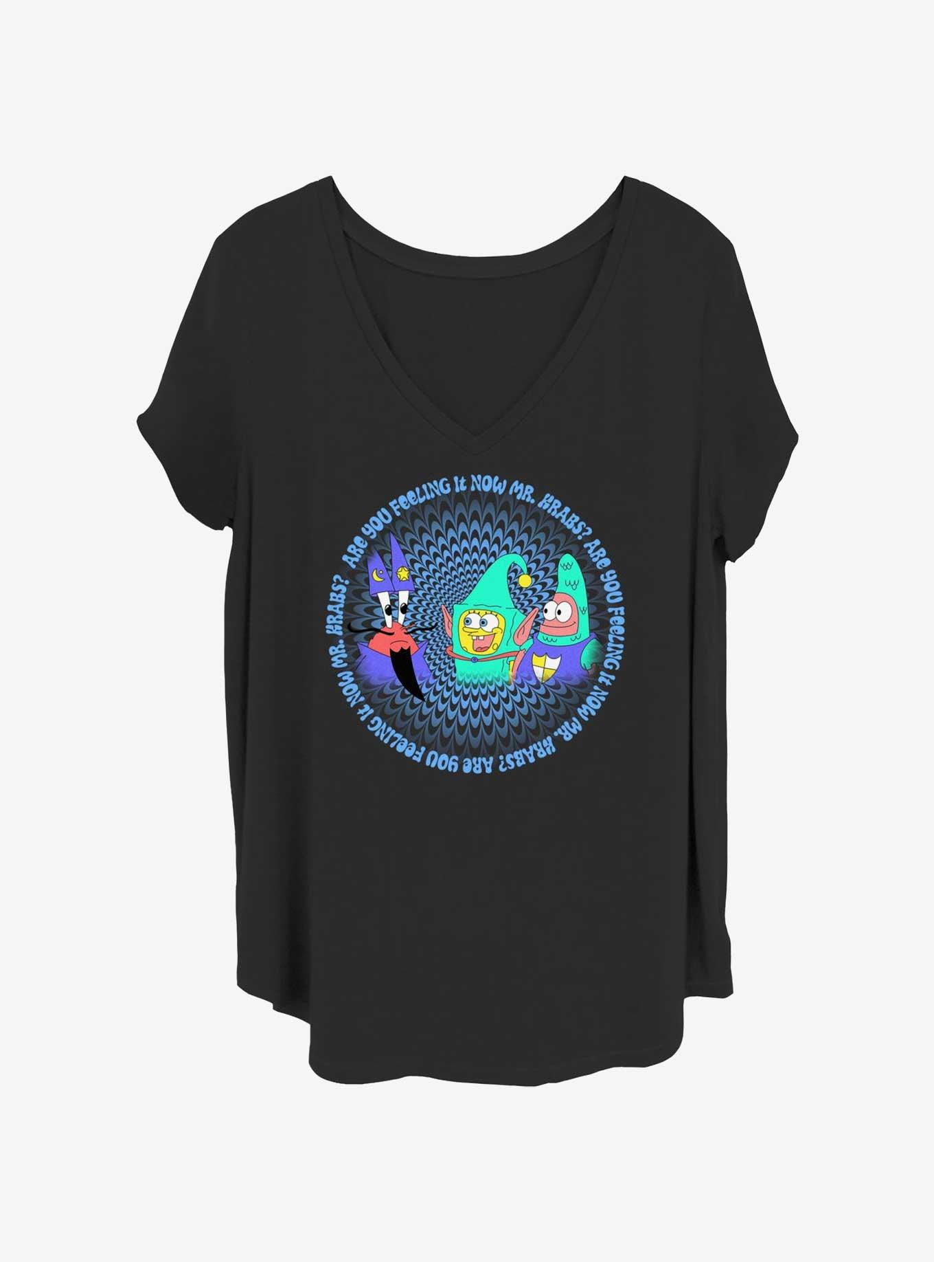 SpongeBob SquarePants Feeling It Now Mr. Krabs Girls T-Shirt Plus Size