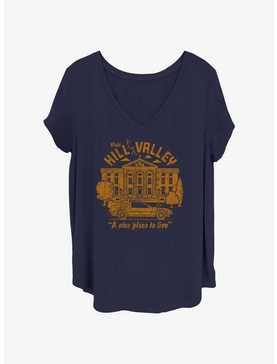 Back to the Future Visit Hill Valley Girls T-Shirt Plus Size, , hi-res