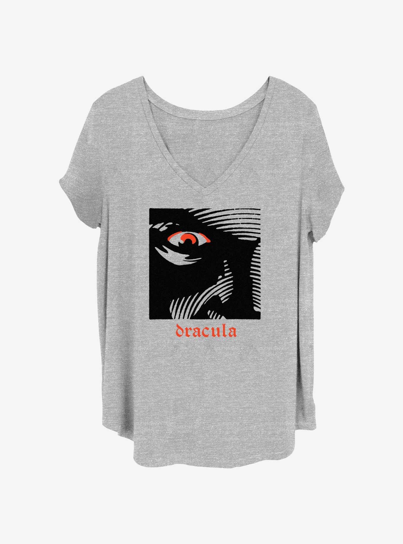 Universal Monsters Dracula I Now Say Obey Girls T-Shirt Plus Size, HEATHER GR, hi-res