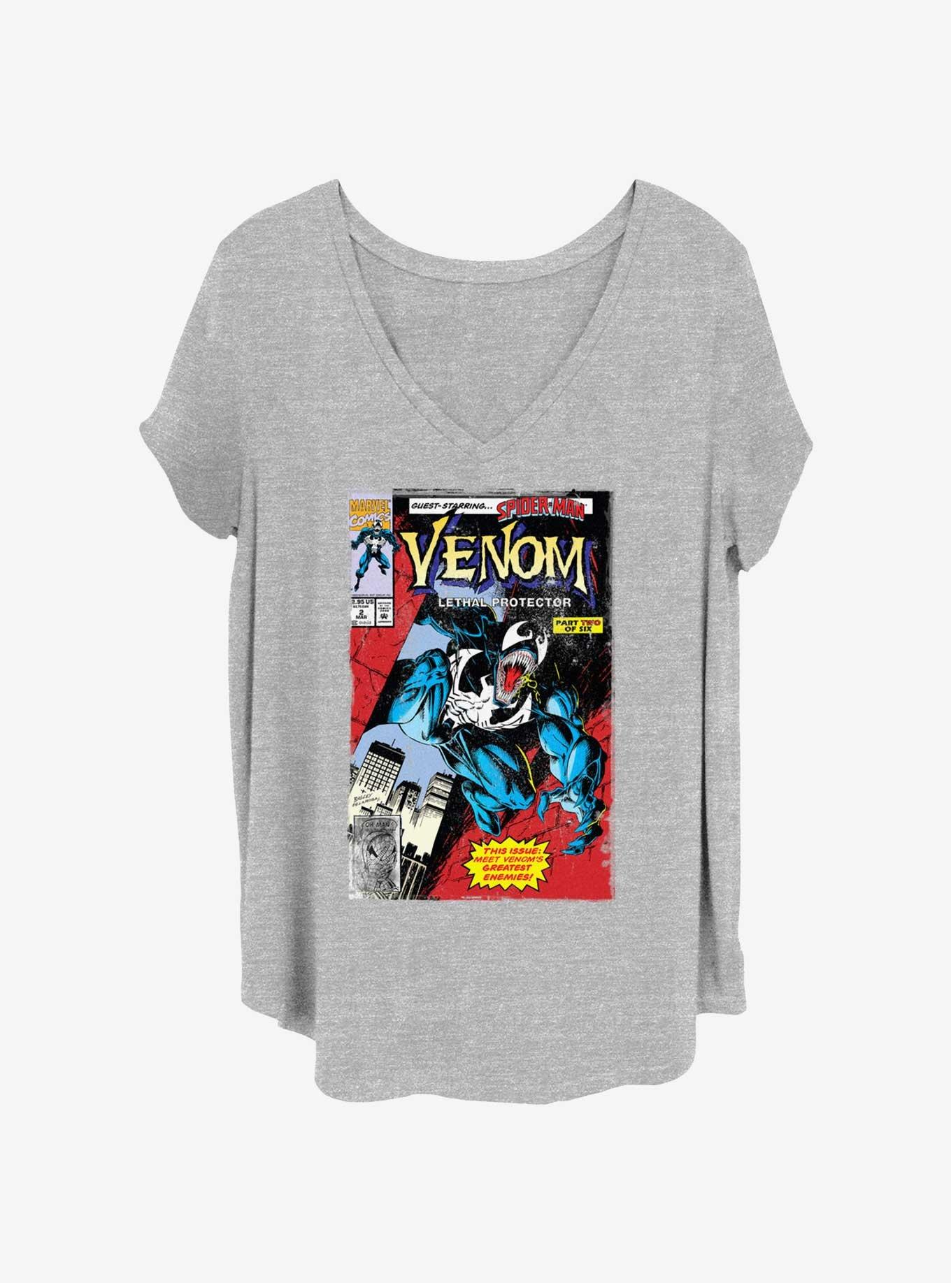 Marvel Venom Venomies Girls T-Shirt Plus Size, HEATHER GR, hi-res