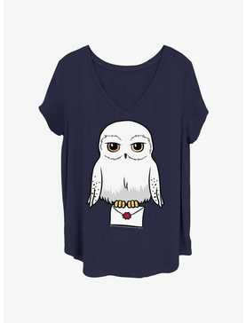 Harry Potter Anime Hedwig Mail Girls T-Shirt Plus Size, , hi-res