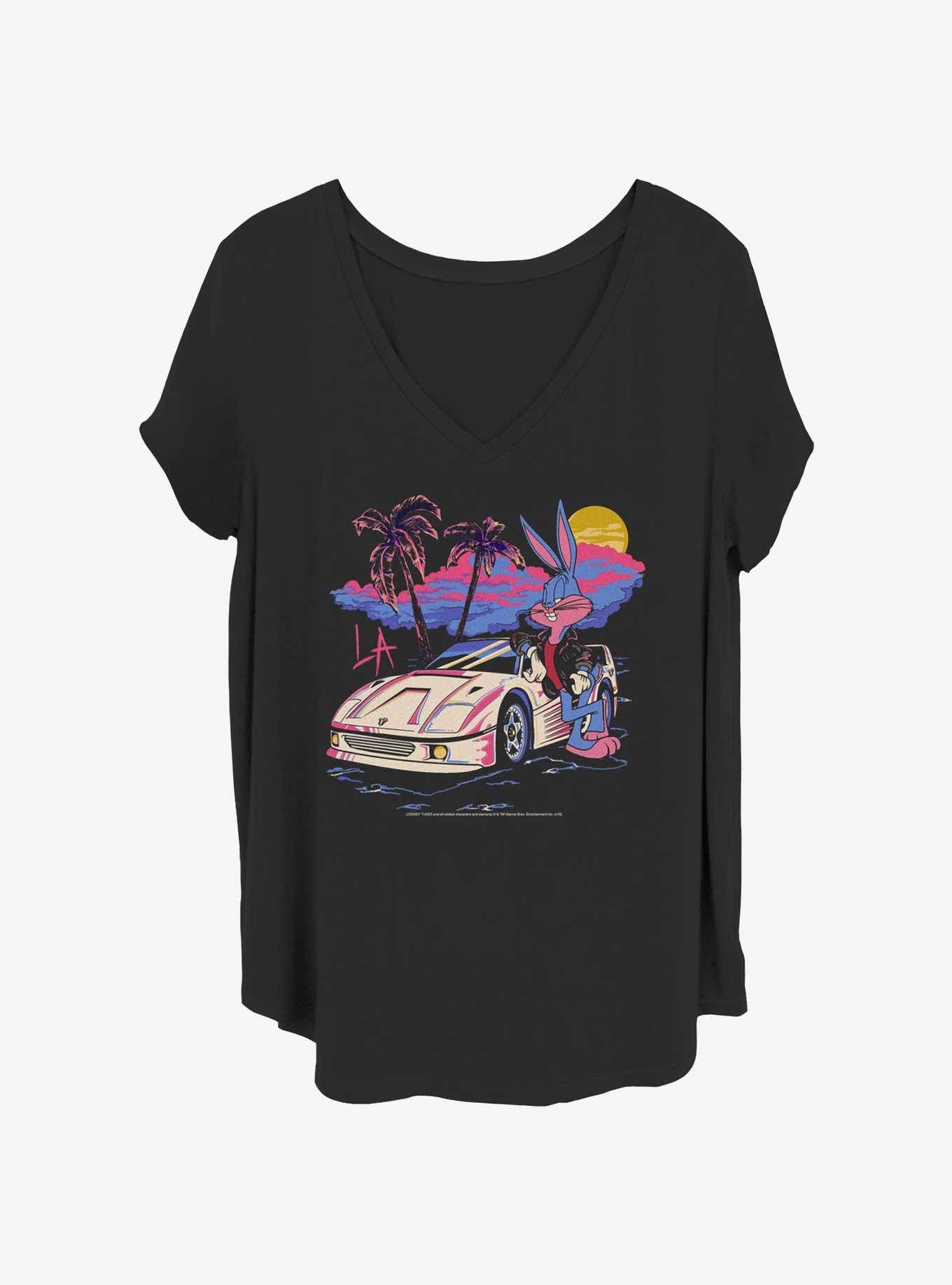 Looney Tunes Miami Wabbit Girls T-Shirt Plus Size, , hi-res