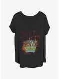Scooby-Doo The Mystery Machine Girls T-Shirt Plus Size, BLACK, hi-res