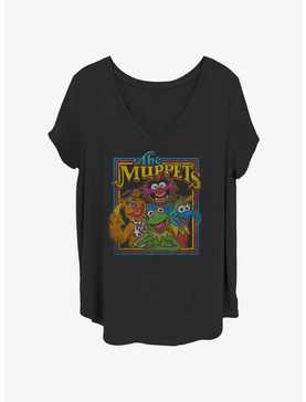 Disney The Muppets Retro Muppet Poster Girls T-Shirt Plus Size, , hi-res