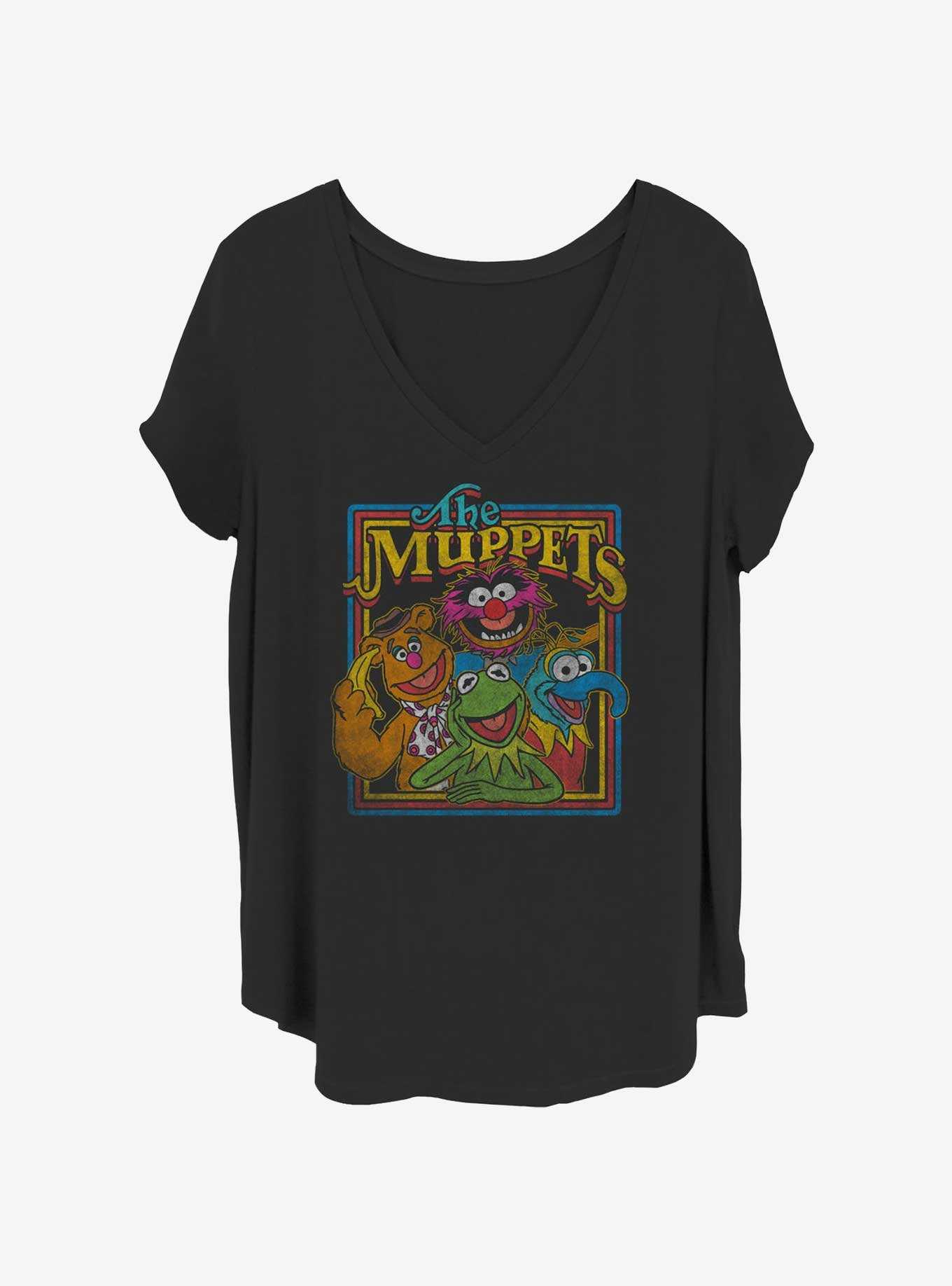 Disney The Muppets Retro Muppet Poster Girls T-Shirt Plus Size, , hi-res