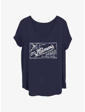 Coors Hamms Vintage Brew Girls T-Shirt Plus Size, , hi-res