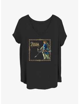 The Legend of Zelda Link Hero Girls T-Shirt Plus Size, , hi-res