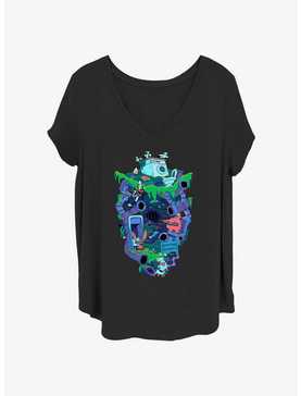Nickelodeon Real Monsters Girls T-Shirt Plus Size, , hi-res